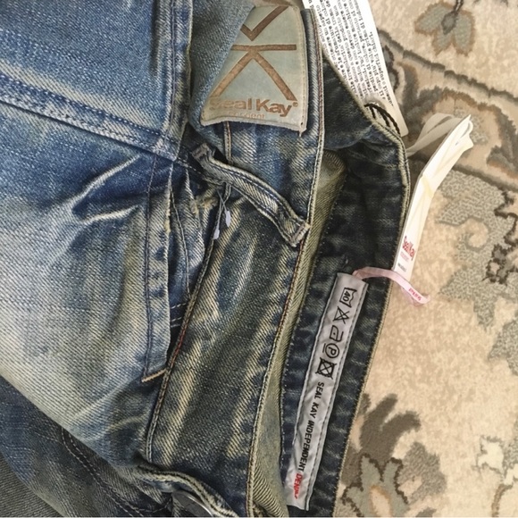NEW with tag SEAL KAY Italy Made jeans NWT 27 - Picture 4 of 8